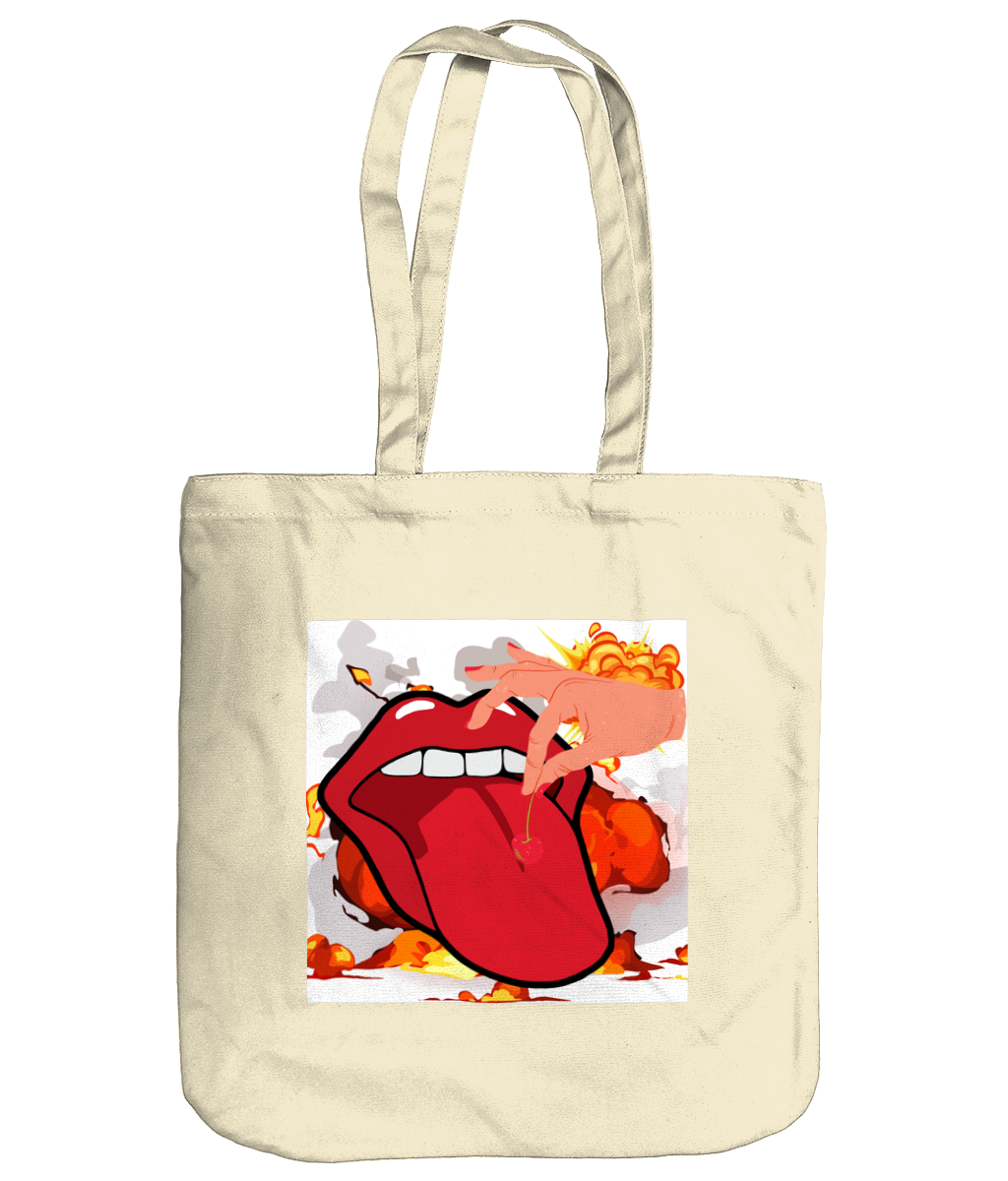 Cherry Explosion by Almiat Empire Tote bag