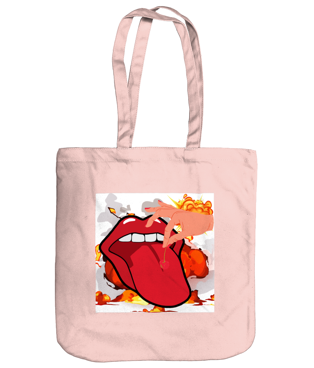 Cherry Explosion by Almiat Empire Tote bag